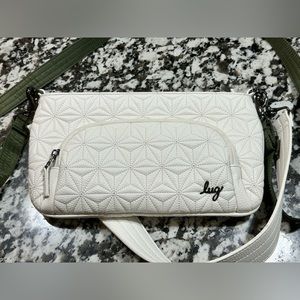 Lug Poppy Red Flyer Crossbody Purse